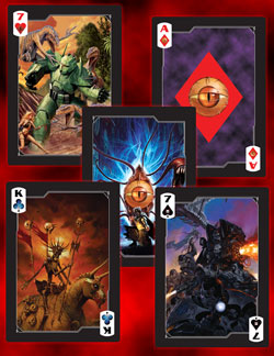 Rifts Poker Card Deck card examples