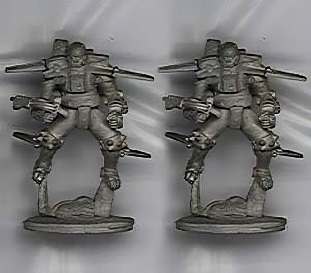 Coalition SAMAS 1 pewter Miniature Pack