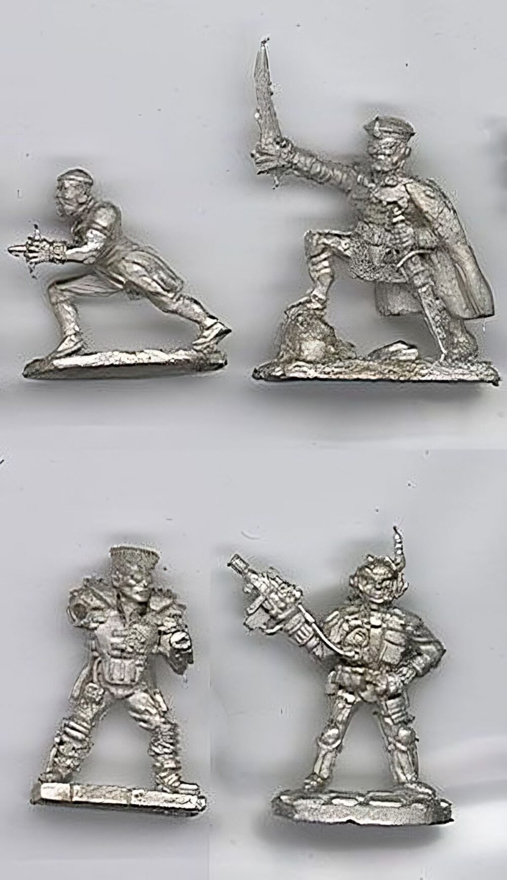 Cyber Adventurers pewter Miniature Pack