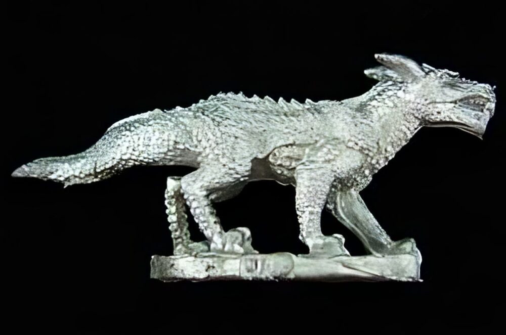 Dragonsaurus pewter Miniature