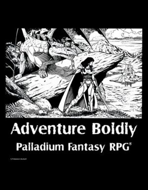 Palladium Adventure Boldly Palladium Fantasy RPG T-Shirt